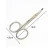Import Stainles Steel Eyebrow Hair Trimming Beauty Makeup Nail ScissorsFacial Trimming Tweezer Makeup Scissors Tool from China
