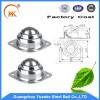 Stainless steel ball caster anti-nosiy heavy duty nylon plastic wheel caster/conveyor ball transfer unit