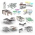 Import Stainless steel buffet station rose gold table food riser display hotel buffet table from China