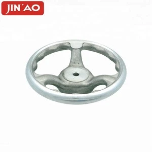 Stainless Steel Control Handwheel With Handle Grips