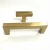Import Stainless Steel Hollow 12x12mm Square Bar Pull Design USA Kitchen Bathroom Drawer Door Brush Gold Handle Pull from China