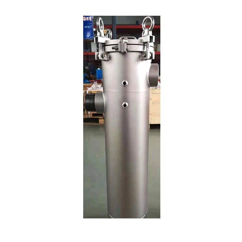 Stainless steel Industrial water filtration bag filters and housings