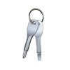 Stainless Steel Multi Tools Key Ring EDC Screwdriver Set Pocket Outdoor Tool Set Multitools Keychain