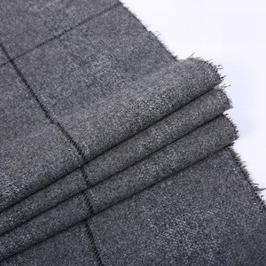 Suit fabrics wool italian tweed woolen fabric woven