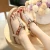 Import Summer wedge elastic sandals latest European style ladies sandals from China