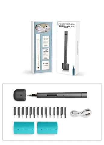 sunshine sd-18e Electric Screwdriver Kits 14 in 1 Precision Bits Repair Tool for Tablets Phones Glasses