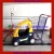 Import supermarket hand cart folding shopping trolley from China