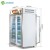 Import supermarket upright front and rear open glassd door display refrigerator and freezer commercial refrigeration equipment from China