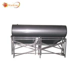 supply parabolic trough flat plate solar thermal collector with black chrome selective coating absorber for high class project