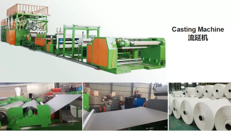 Synthetic paper production stone paper making machine