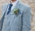 Import The latest design linen men&#39;s beach summer wedding dress men&#39;s groom dance slim fit suit 3 pieces (jacket + pants + vest) from China