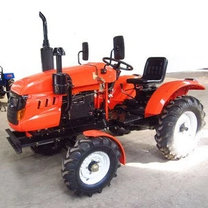 three-point mounted 15 to 22hp mini tractor with rotary tiller for agricultural equipment