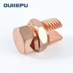T/J brass/Copper split bolt clamp wire connector