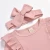 Toddler Baby Girls Clothes Long Sleeve Ruffle Round Neck Bodysuit Bow Solid Headband Flower print Trouser 3pc Outfits