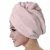 Top quality high density quick drying microfiber hairl wrap turban towel for hair drying With Buttons