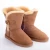 Import Top Quality Low Price Waterproof Sheepskin Plush ladies shoes leather women Mid Calf Snow boots from China