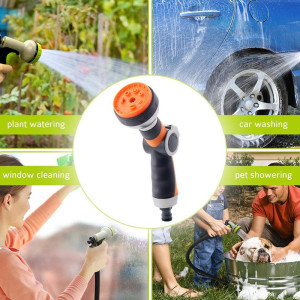Top selling plastic garden hose spray nozzle set for water flower