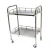 Import Top Selling Stainless Steel Medical Instrument Trolley Hospital Dressing Cart Medicine-Delivery Cart from China