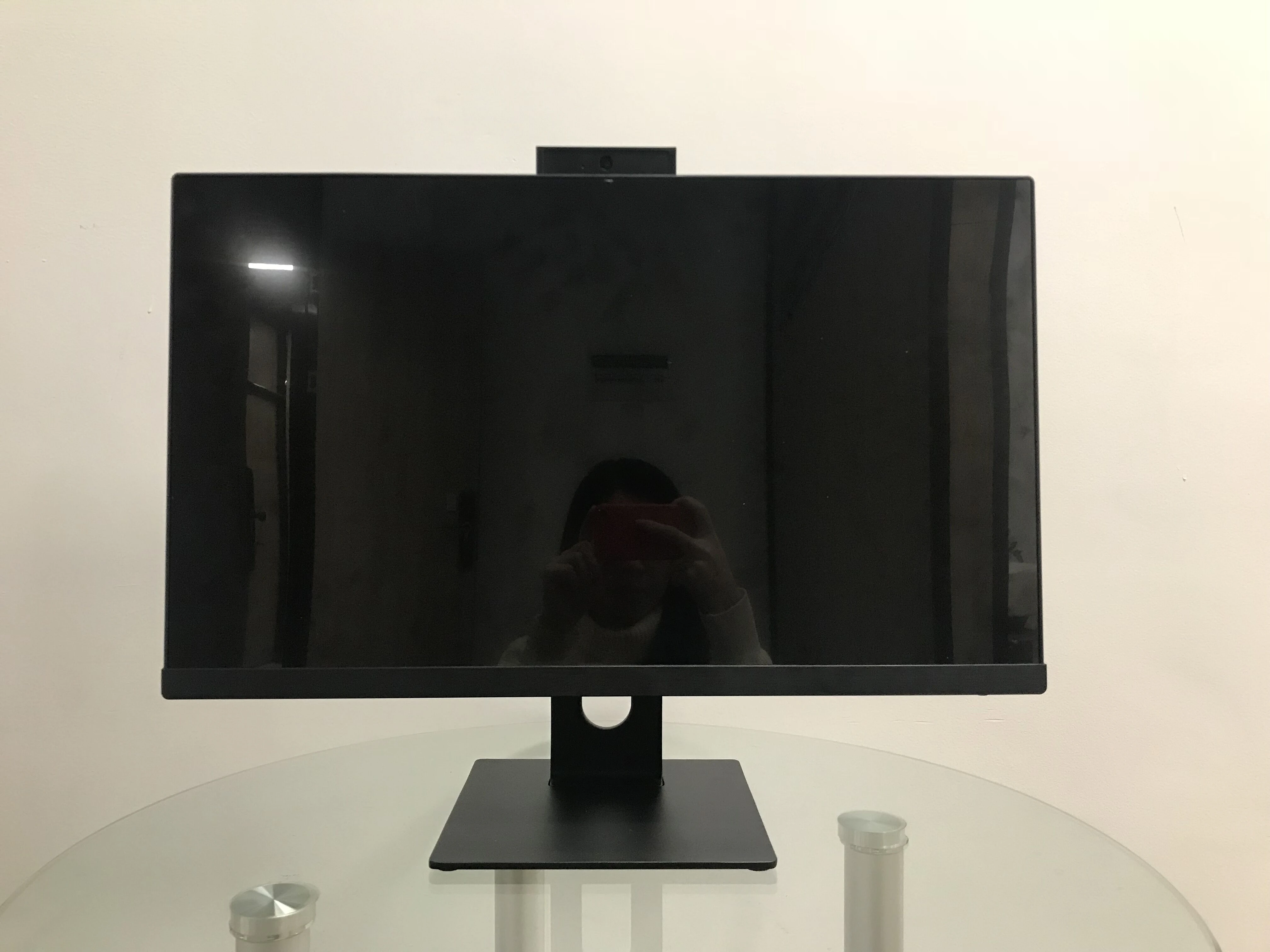 Touch screen All in one PC 23.8 inch monitor High performance Monoblock computer with camera and DVD driver