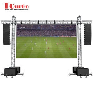 TourGo High Loading LED Backdrop Truss Aluminum Hanging LED Screen Truss Display Outdoor Events