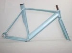 Track Bisiklet Frameset 700C Fixie Road Bike Bicicleta Aluminium Alloy Fixed Gear Bike Frame Bike Parts China Bicycle Frames