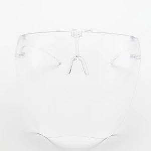 Transparent One Piece Oversized Sunglasses Face Shield Acrylic Face Shield