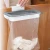 Import Trash Garbage Bag Rack Attach Holder Over Cabinet Cupboard Door Kitchen Bathroom A Storage Bucket Accessories from China
