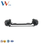 truck trailer drivetrain part air brake axel assy HT30T front steerable axle
