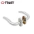 Import TRUST TH007-SS-OV Hollow Rosette Door Handle China Hardware Supply Product Modern Front Door Handles from China