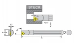 Tungsten Carbide STUCR Internal Turning Tool Holder