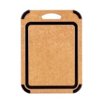 TUV Approved Mildrewproof Wood Antislip Chopping Block Cutting Board with Groove