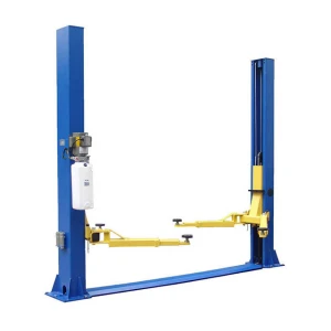two post car lift with manual two sides lock release