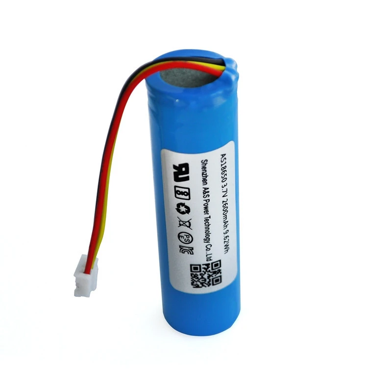 UL/CB/UN38.3 approved 3.7v 2600mah 18650 li-ion rechargeable batteries for Monitoring equipment