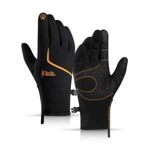 Ultralight Winter Running Gloves Road Bike Reflective Waterproof Touch screen Autumn Hiking Cycling Sport Skiing Gloves