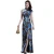 Import Unique Chinese Cheongsam Bazin Riche African Print Lace Dresses for Women Custom Clothing Sexy Straight Side Split Dress WY2863 from China