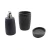 Import Unique Luxury Custom Black Bathroom Decor Accessories Set For Hotels And Home Bathroom from China