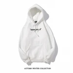 unisex hoodie high quality black organic cotton pullover heavyweight  mens hoodies womens hoodies & sweatshirts