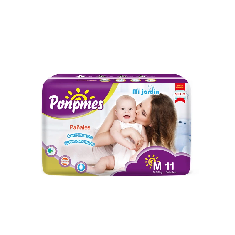 Unisoft grade A lowest price soft care breathable disposable baby diaper manufacturer in china