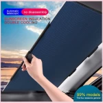 Universal Antiultraviolet Automobile Sunshade Window Parasol Car Sun Shade Fabric Windshield