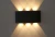 Import Up and down wall lamp 6W Waterproof Outdoor Garden Porch sconce lighting cheap price high quality outdoor lamp from China