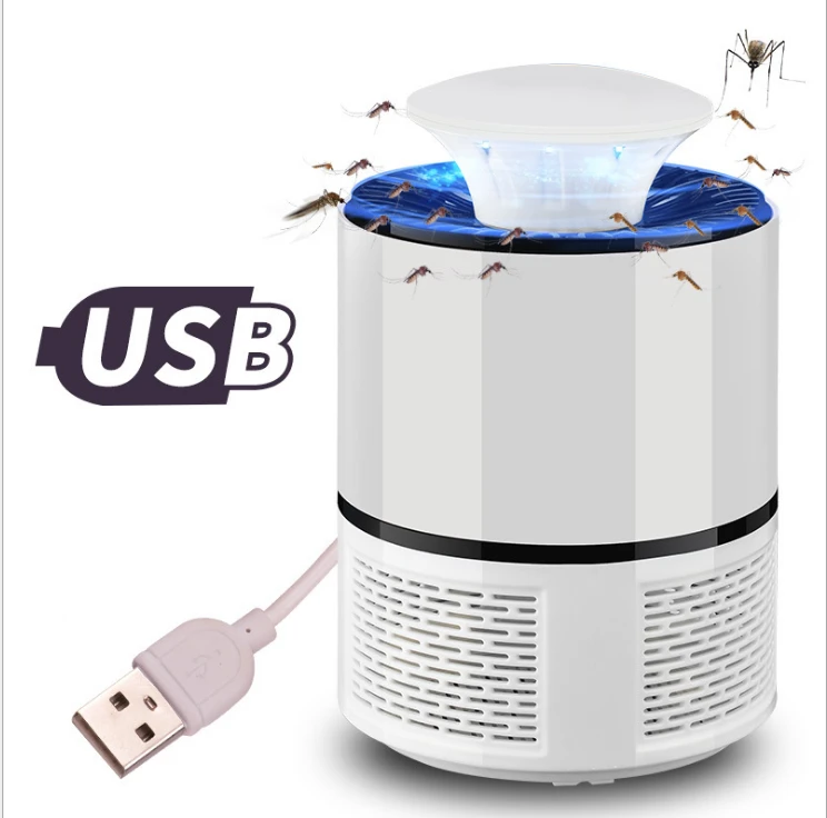 USB Led Photocatalyst Mosquito Traps Repellent UV Insect Killer Lamp