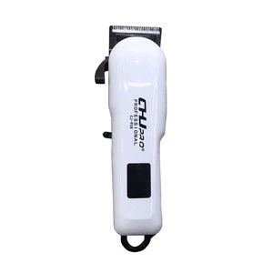 USB rechargeable professional wireless mens hair trimmer clipper with Digital LED Display