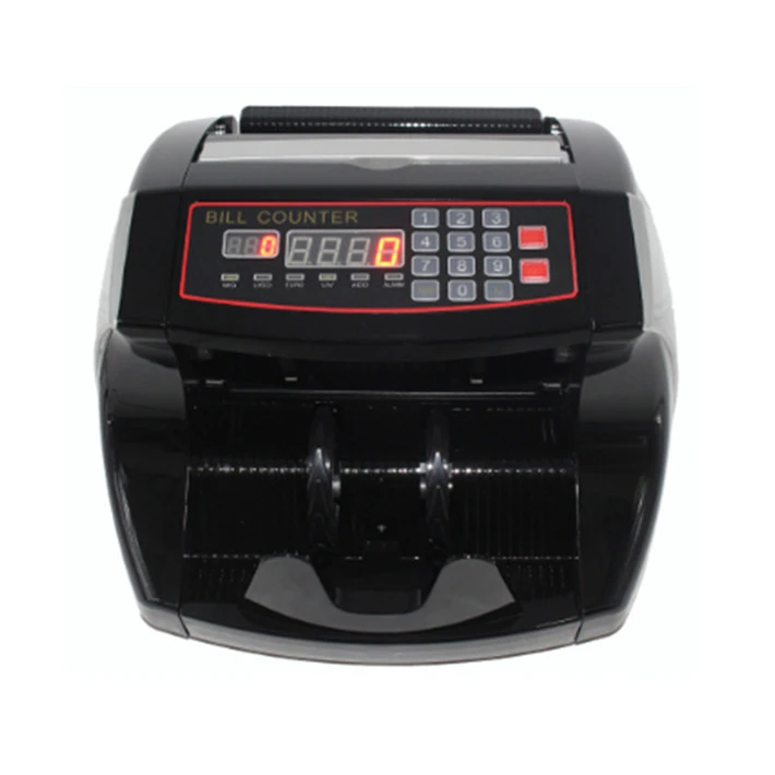UV MG  Commercial Retail Grade Count  Paper or Polymer Bills Currency Money Bill Counter with accurately Detection