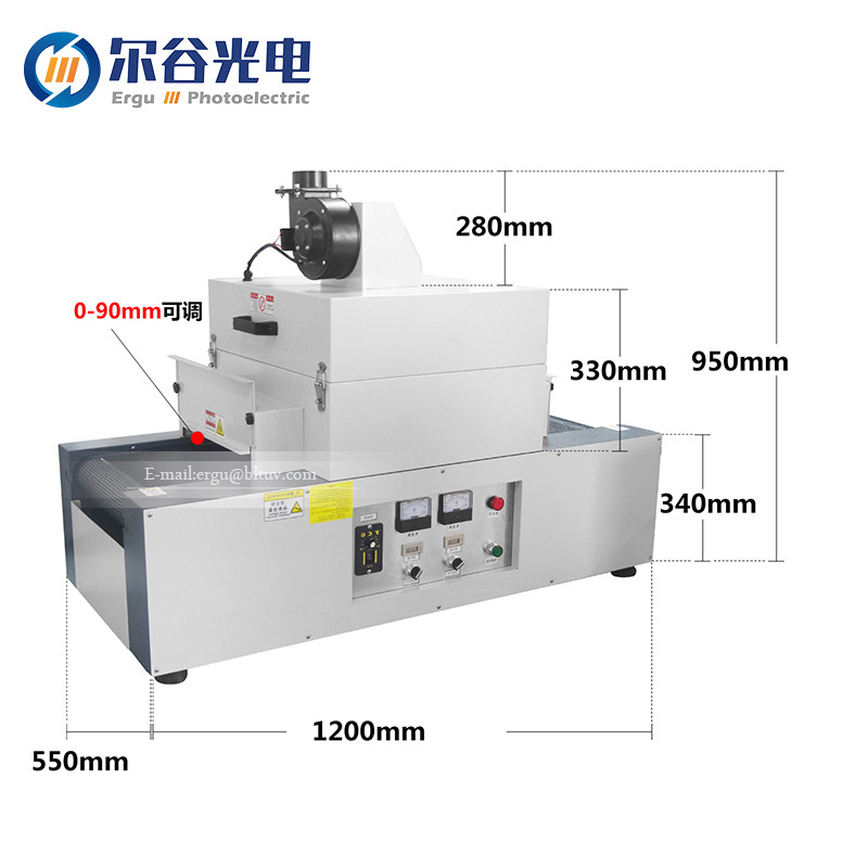 Buy Uv Ultraviolet Uv Curing Machine 300/2 Lamp Uv Glue Curing Machine