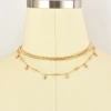 Vershal Boho Star Pendant Crystal Chain Kolye Bijoux Collares Mujer Gargantilha Collier Femme Necklace For Women