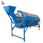 Vibrating rotary drum screen