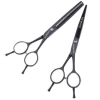 VICMOVE 5.5"/6" Hair Scissors Professional Hairdressing Scissors Set Cutting+Thinning Salon Barber Shears Silver and Black