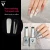 Import Vinimay  500pcs Bag False Nails Stiletto Curved Clear French Nails Salon Nail Tips from China
