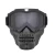 Import Vintage Retro Skull Vampire Motorcycle Goggle Mask Half Helmet Modular Detachable Ski Snowboard Goggles from China