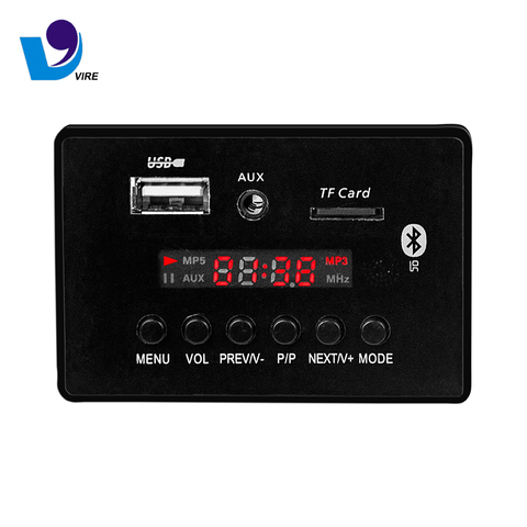 Buy Vire High Quality Fm Mp3 Mp4 Mp5 Media Player Decoder Board from ...